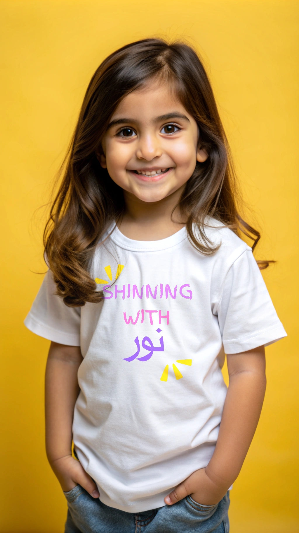 Shining with Noor- Short Sleeve Tee