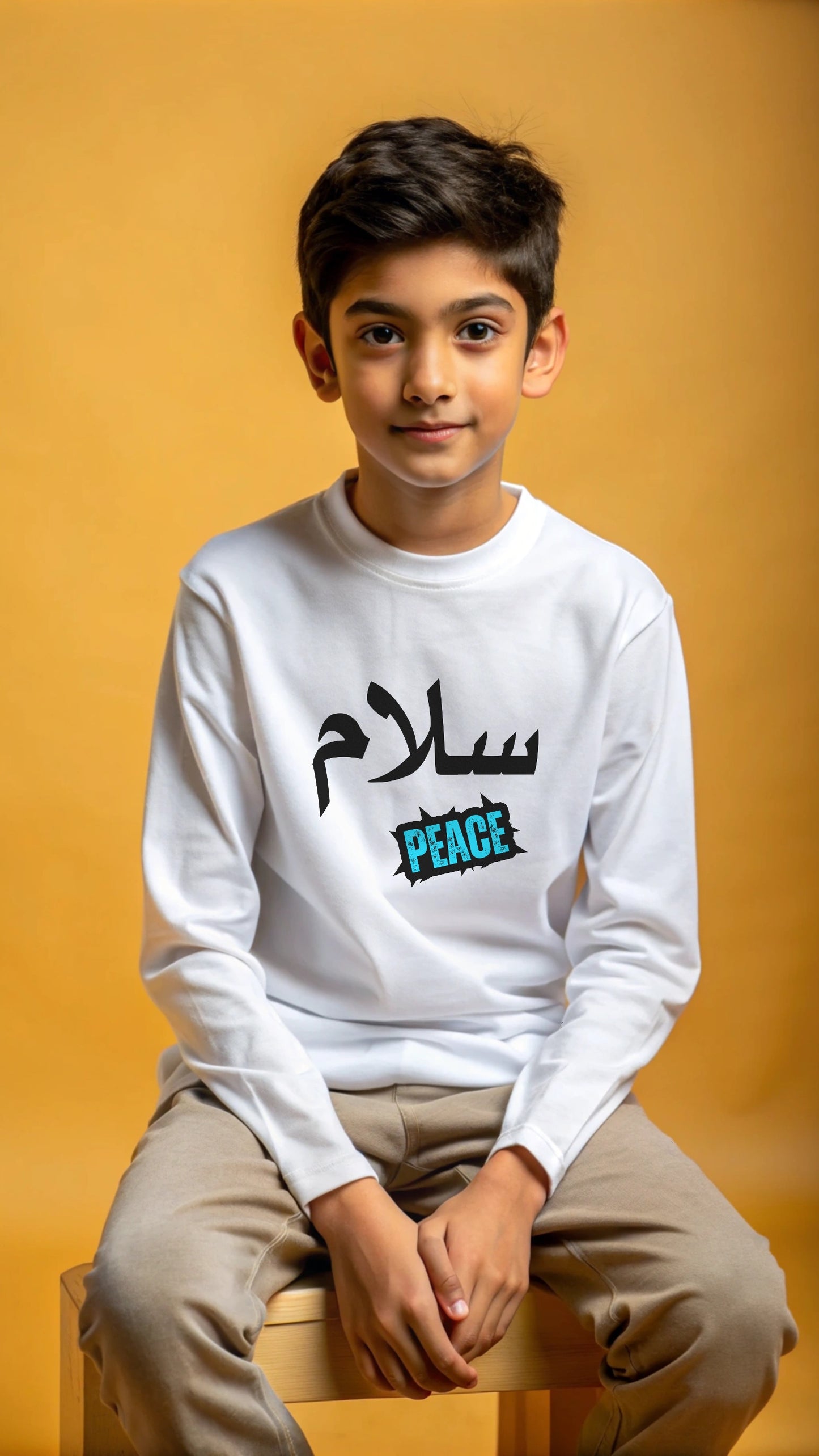 Salaam- Youth long sleeve tee