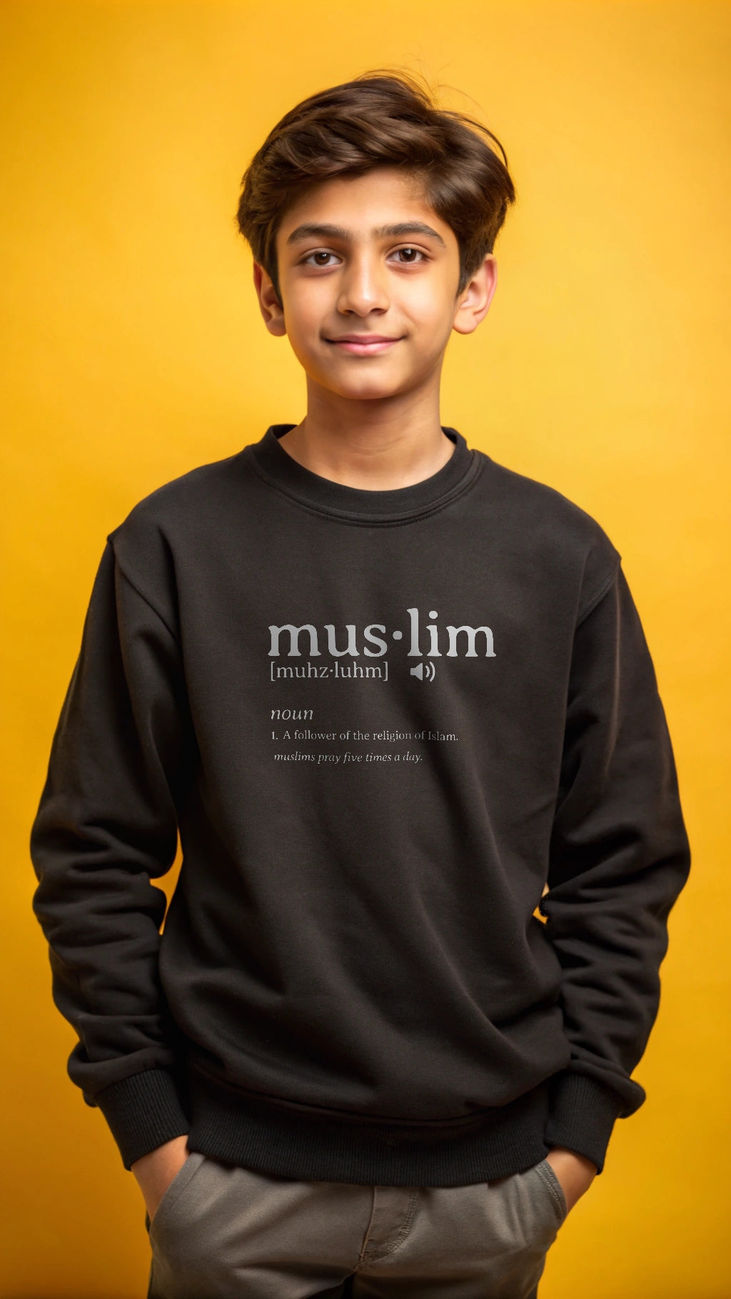 Muslim- Youth crewneck sweatshirt