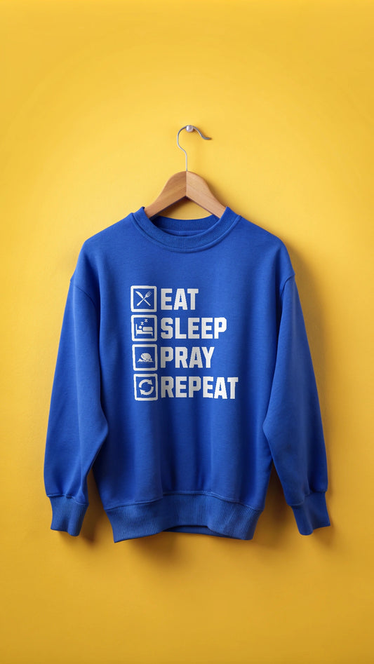 Eat Pray Sleep - Youth crewneck sweatshirt