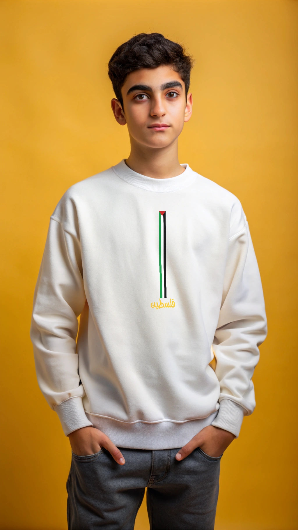 Palestine - Youth crewneck sweatshirt