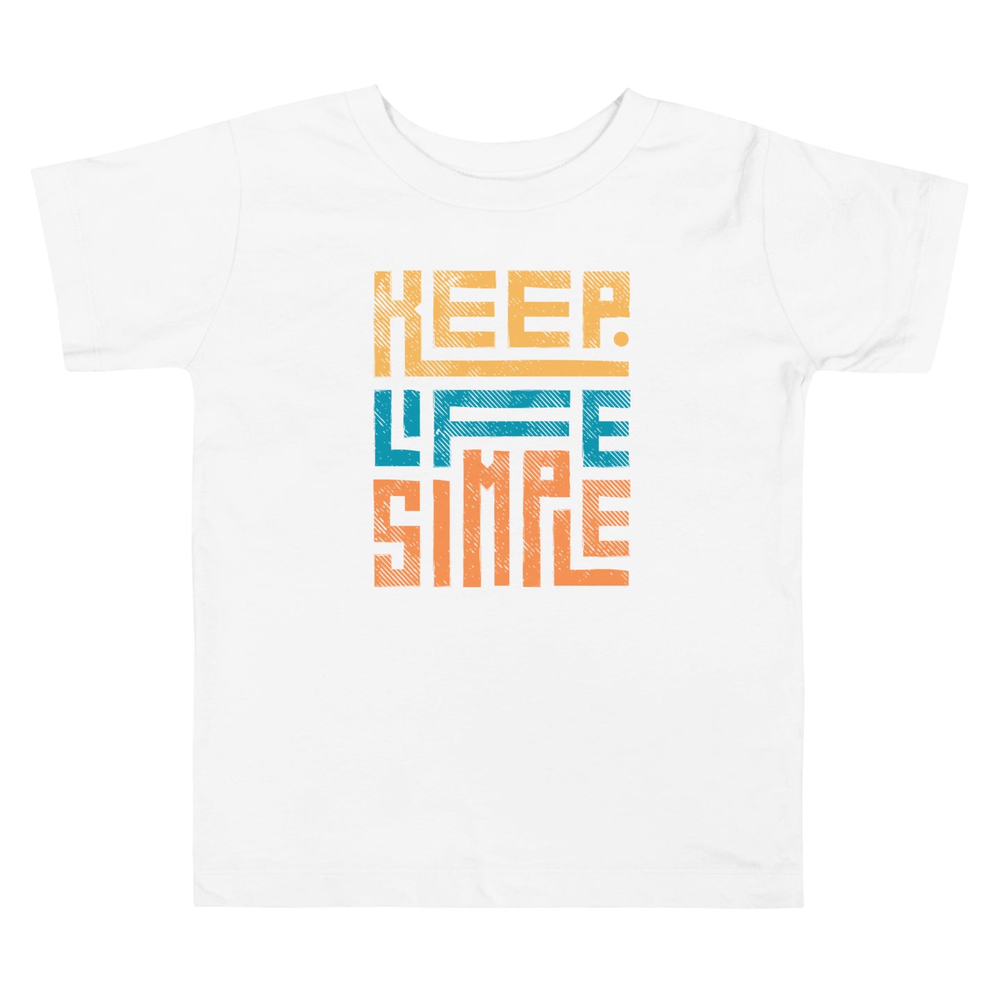 Keep Life Simple- Short Sleeve Tee