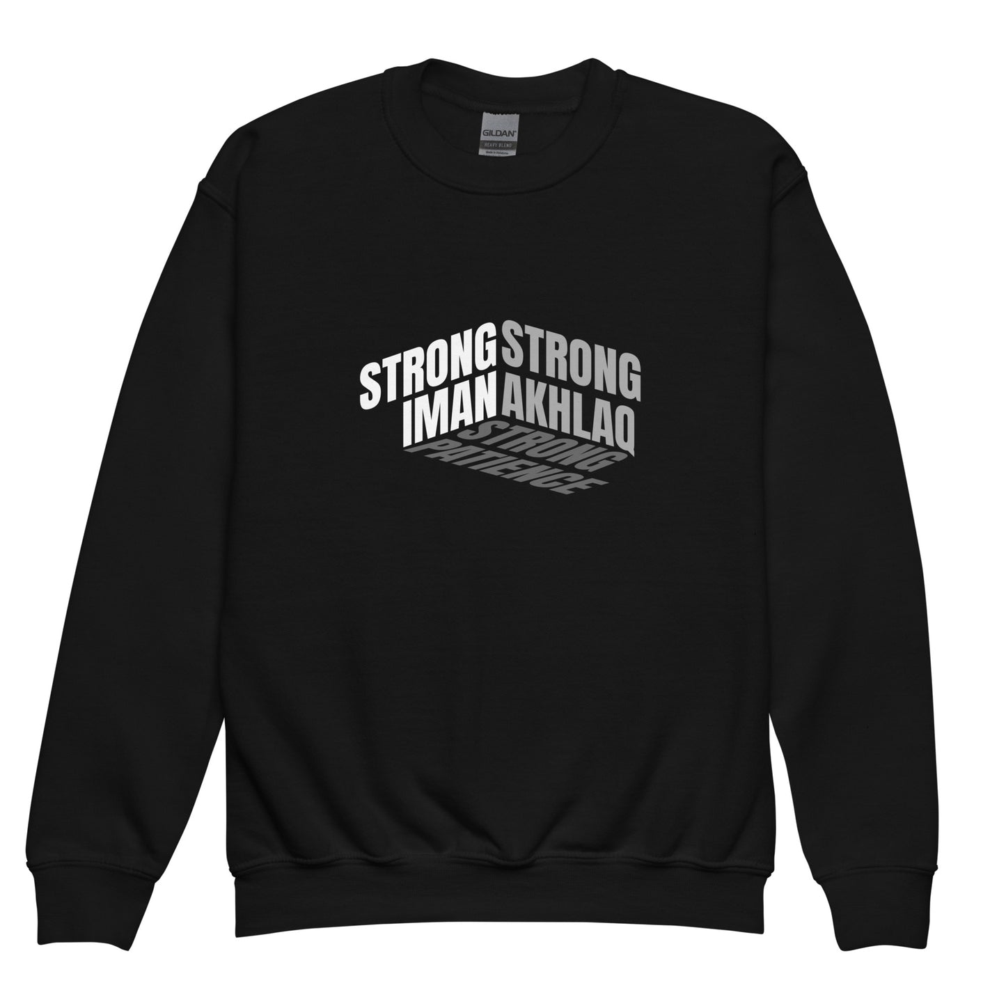 STRONG IMAN- Youth crewneck sweatshirt