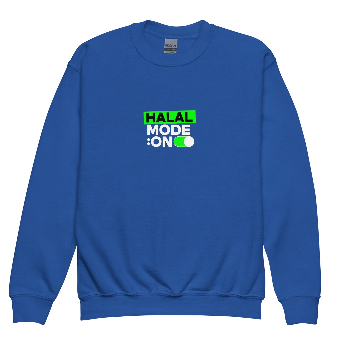 Halal Mode- Youth crewneck sweatshirt