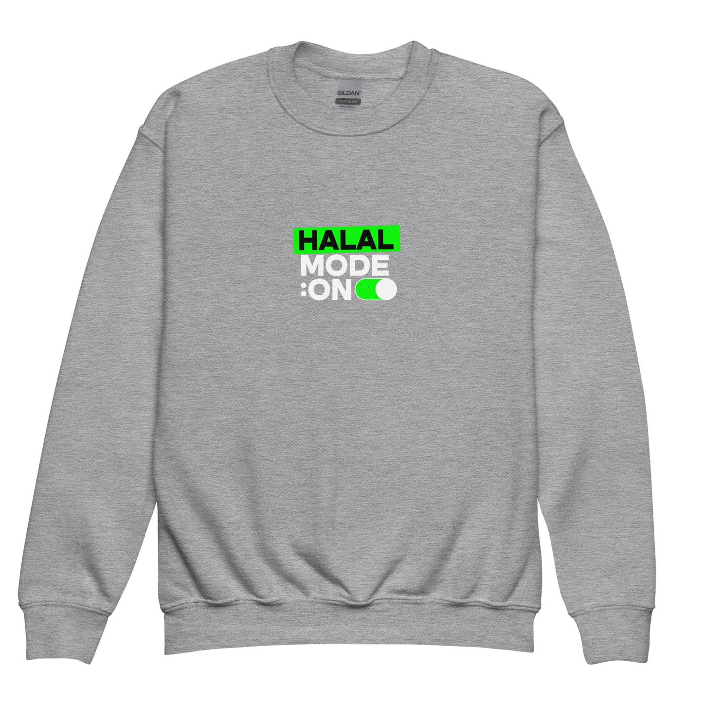 Halal Mode- Youth crewneck sweatshirt