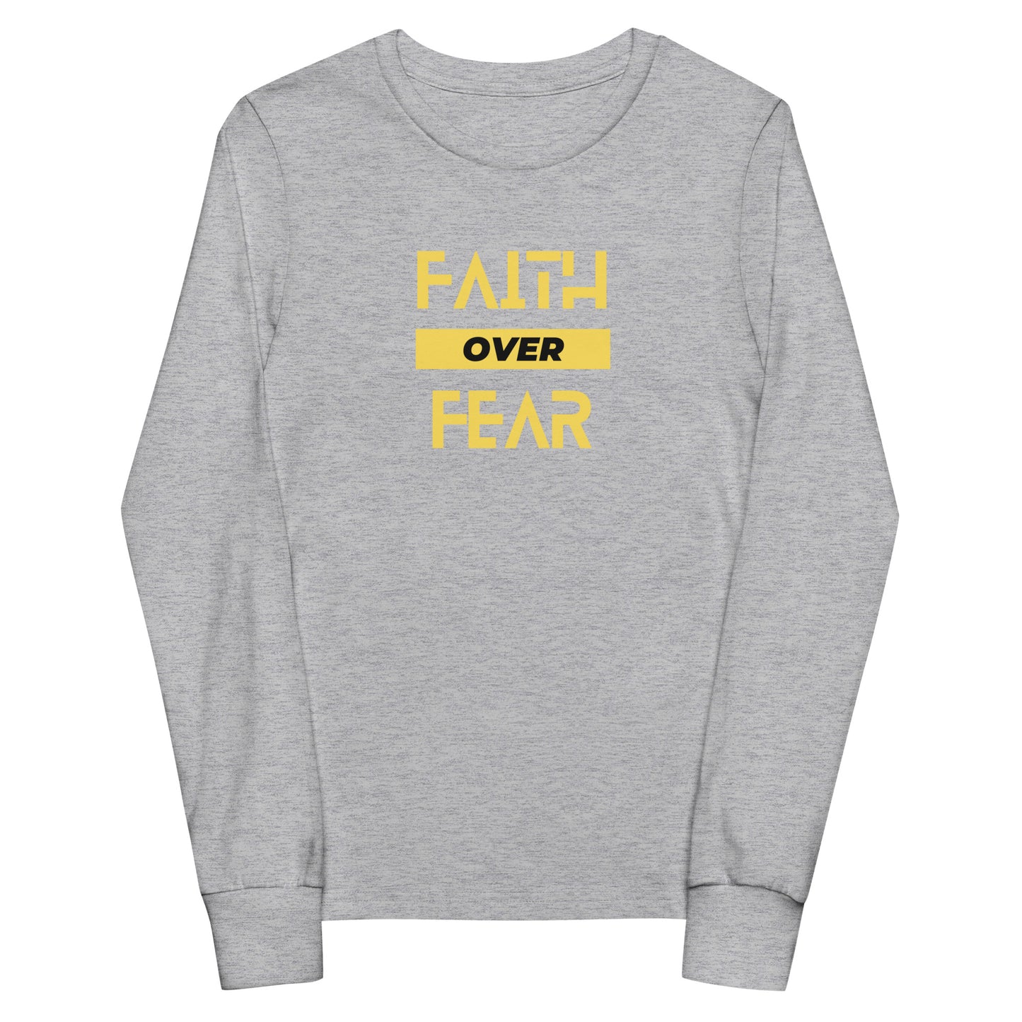 Faith over Fear - Youth long sleeve tee