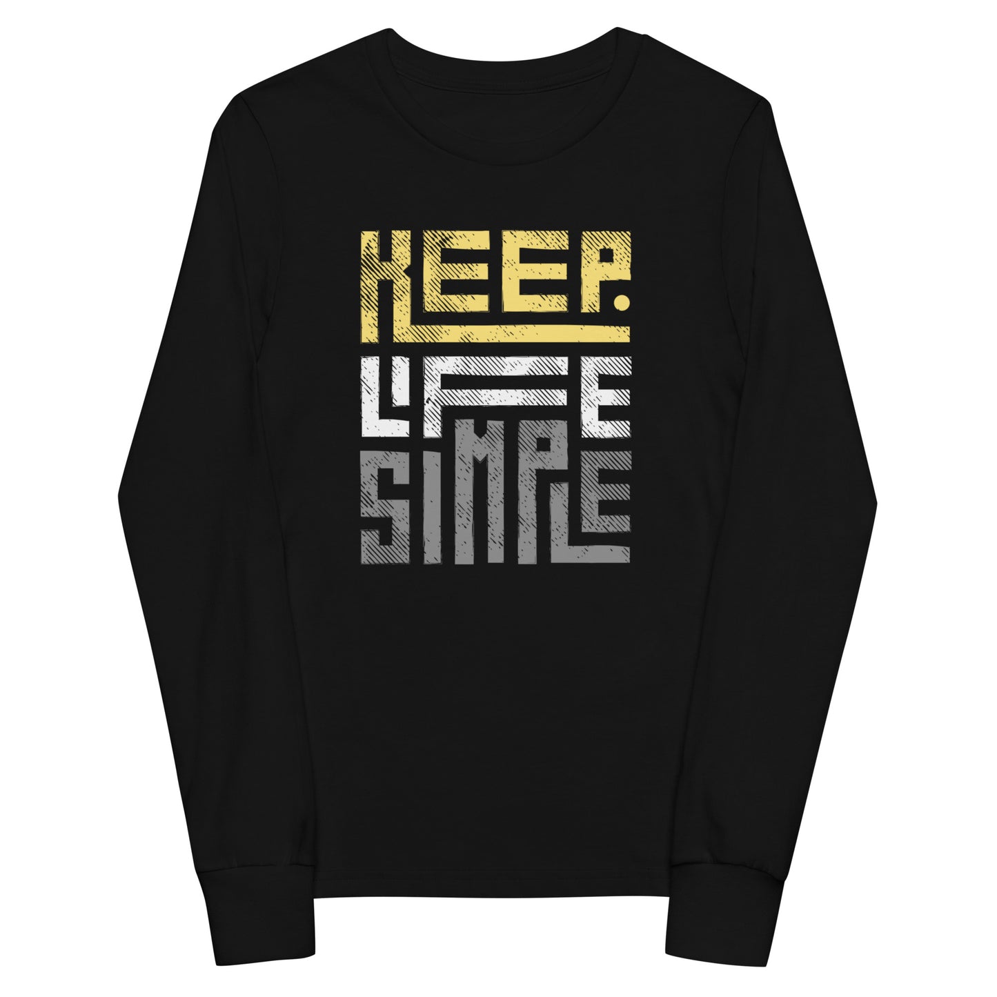 Keep Life Simple-Youth long sleeve tee